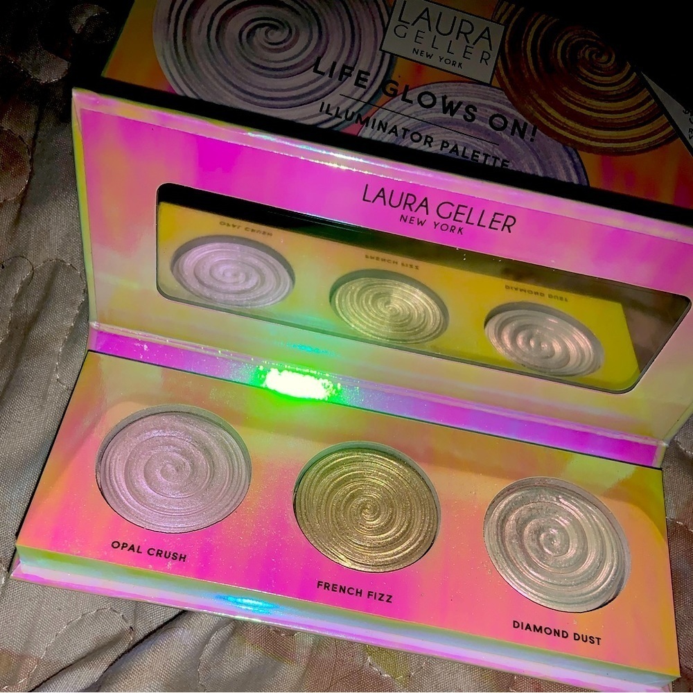 Laura gellar life goes on highlighter palette